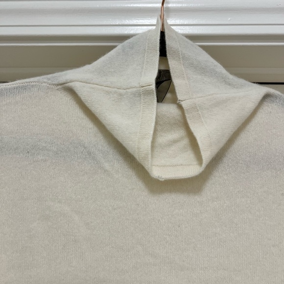 NWOT NAADAM Cashmere Mockneck Tunic Sweater - Picture 4 of 8